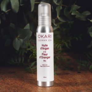 HUILE D’ARGAN À LA FLEUR D’ORANGER