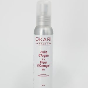 HUILE D’ARGAN À LA FLEUR D’ORANGER